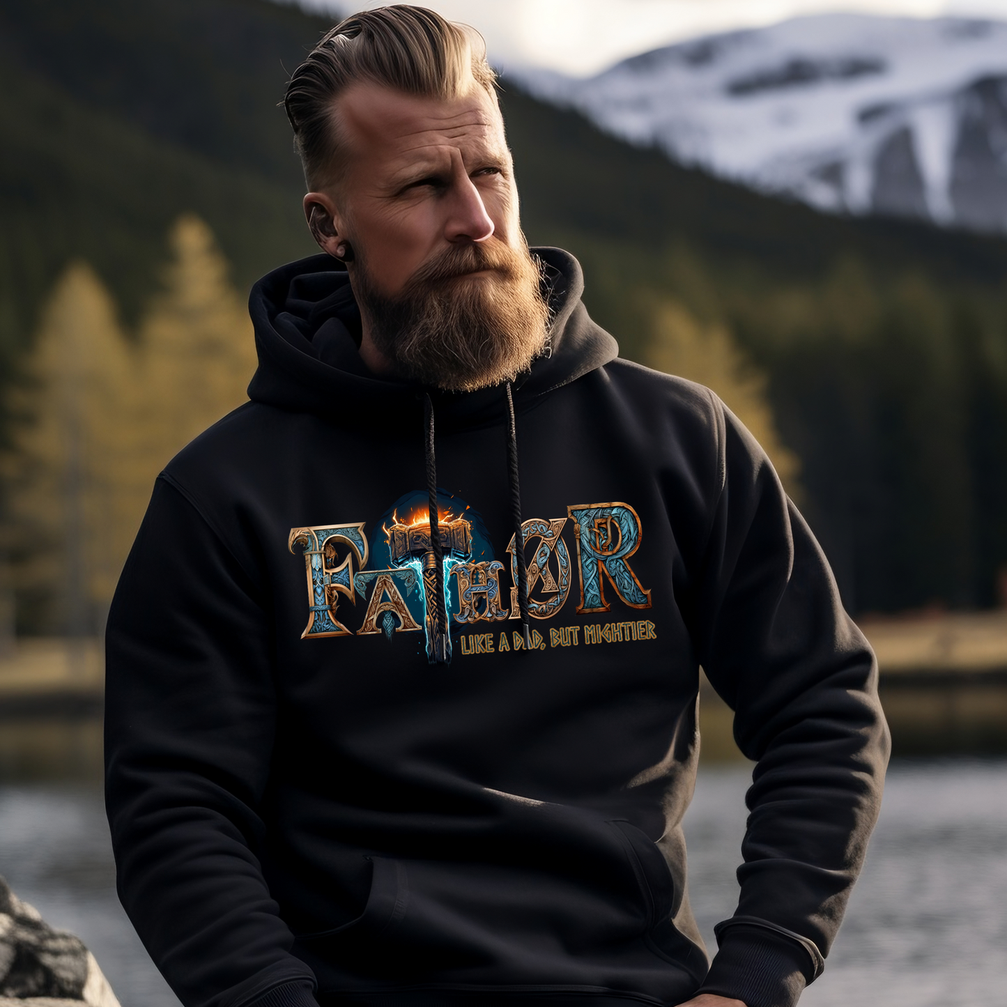 Fathor - Like a Dad but mightier Hoodie