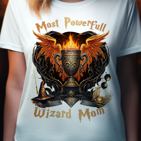 Most Powerfull Wizard Mom - Das Magisches Mama T-Shirt